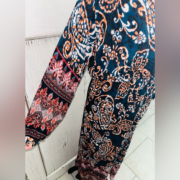 ❣️❣️BOHEMIAN WRAP KIMONO Maxi Dress❣️❣️ - Picture 3 of 8